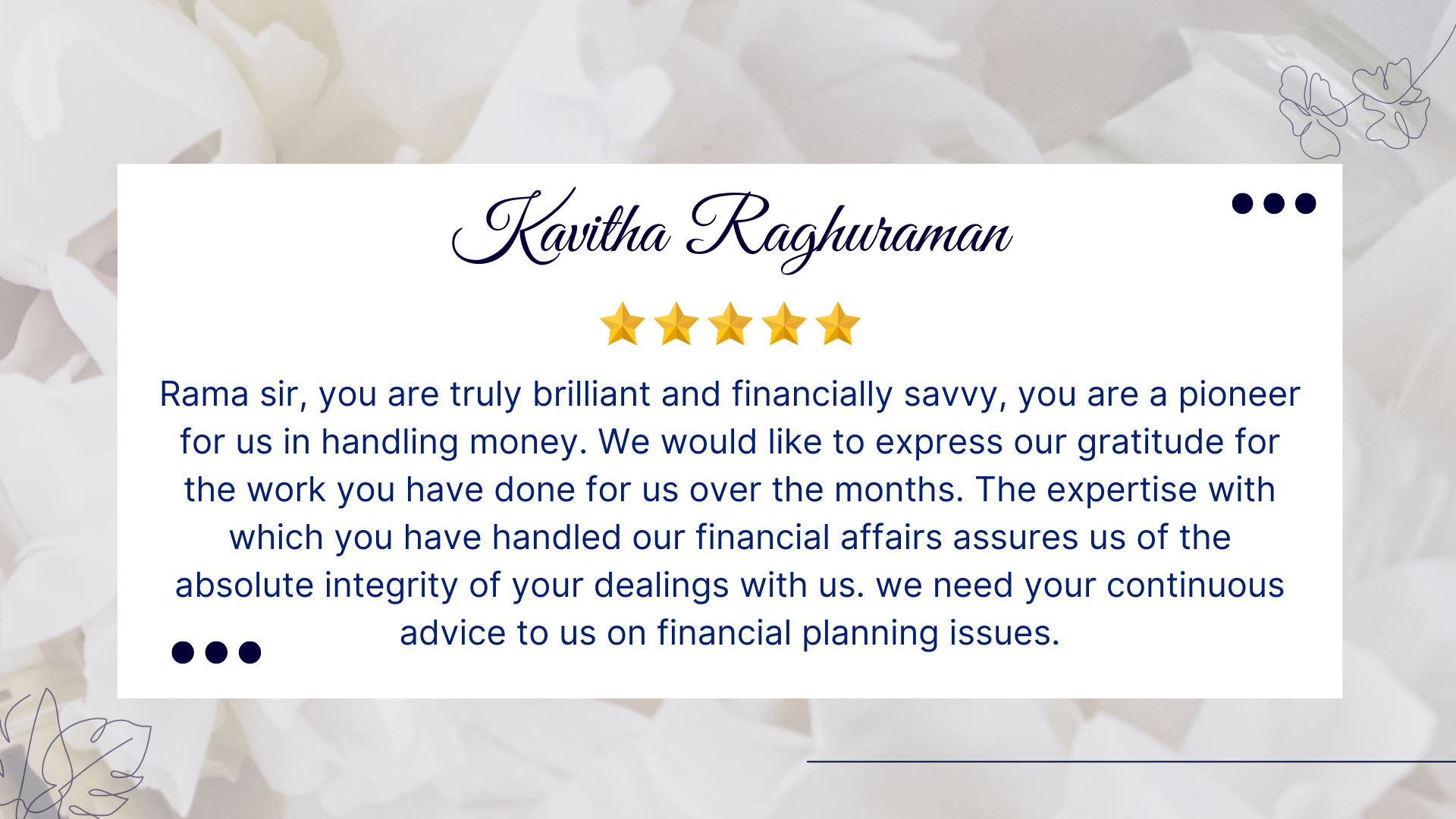 Client Testimonials